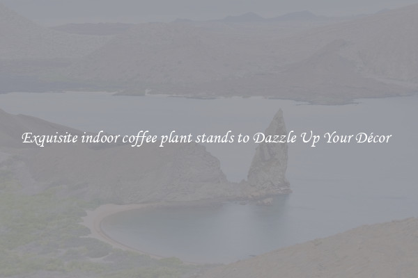 Exquisite indoor coffee plant stands to Dazzle Up Your Décor  