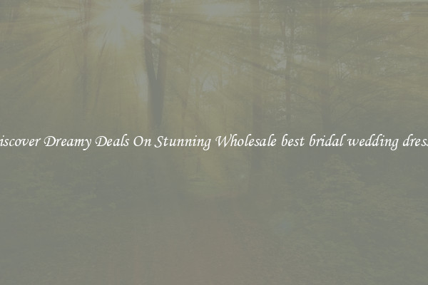 Discover Dreamy Deals On Stunning Wholesale best bridal wedding dresses