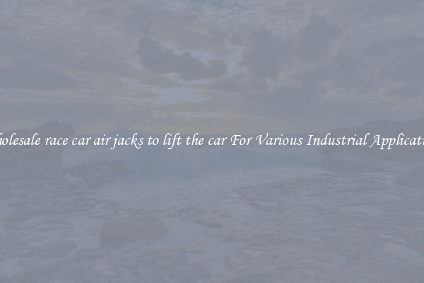 Wholesale race car air jacks to lift the car For Various Industrial Applications