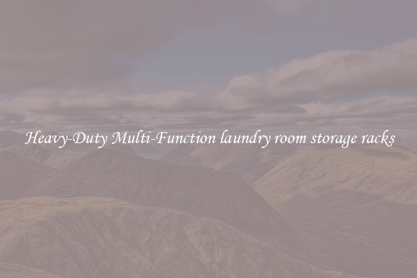 Heavy-Duty Multi-Function laundry room storage racks